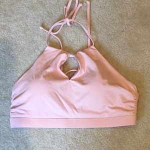 Athleta halter swim top